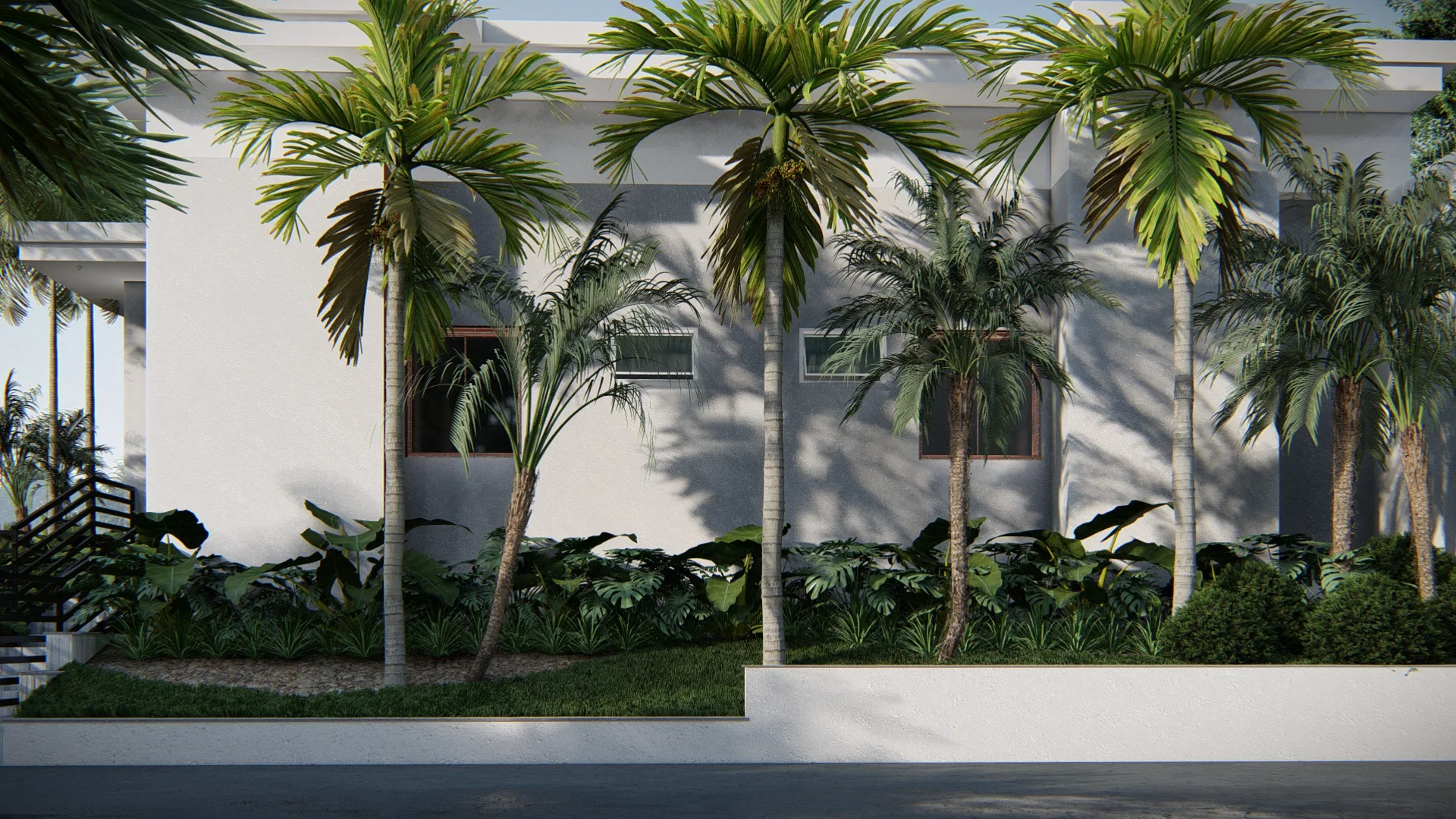 Architectural visualization of the Ariel Advocacia project — GRON 3D