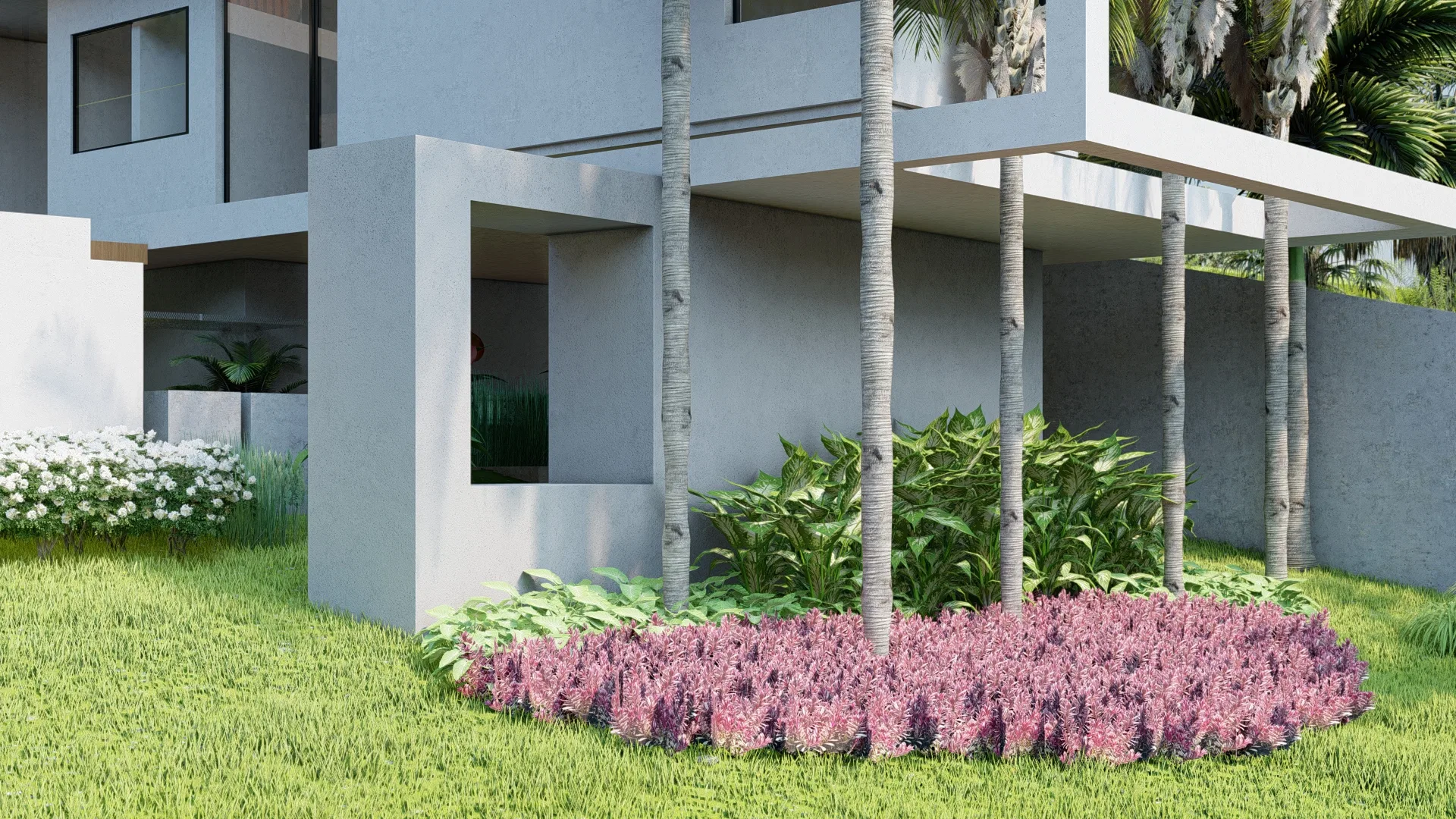 Visualização arquitetônica do projeto Juliana E Bruno — GRON 3D
