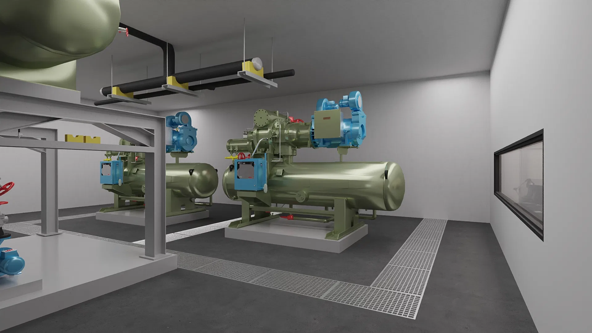 Architectural visualization of the Maquina Refrigeracao project — GRON 3D