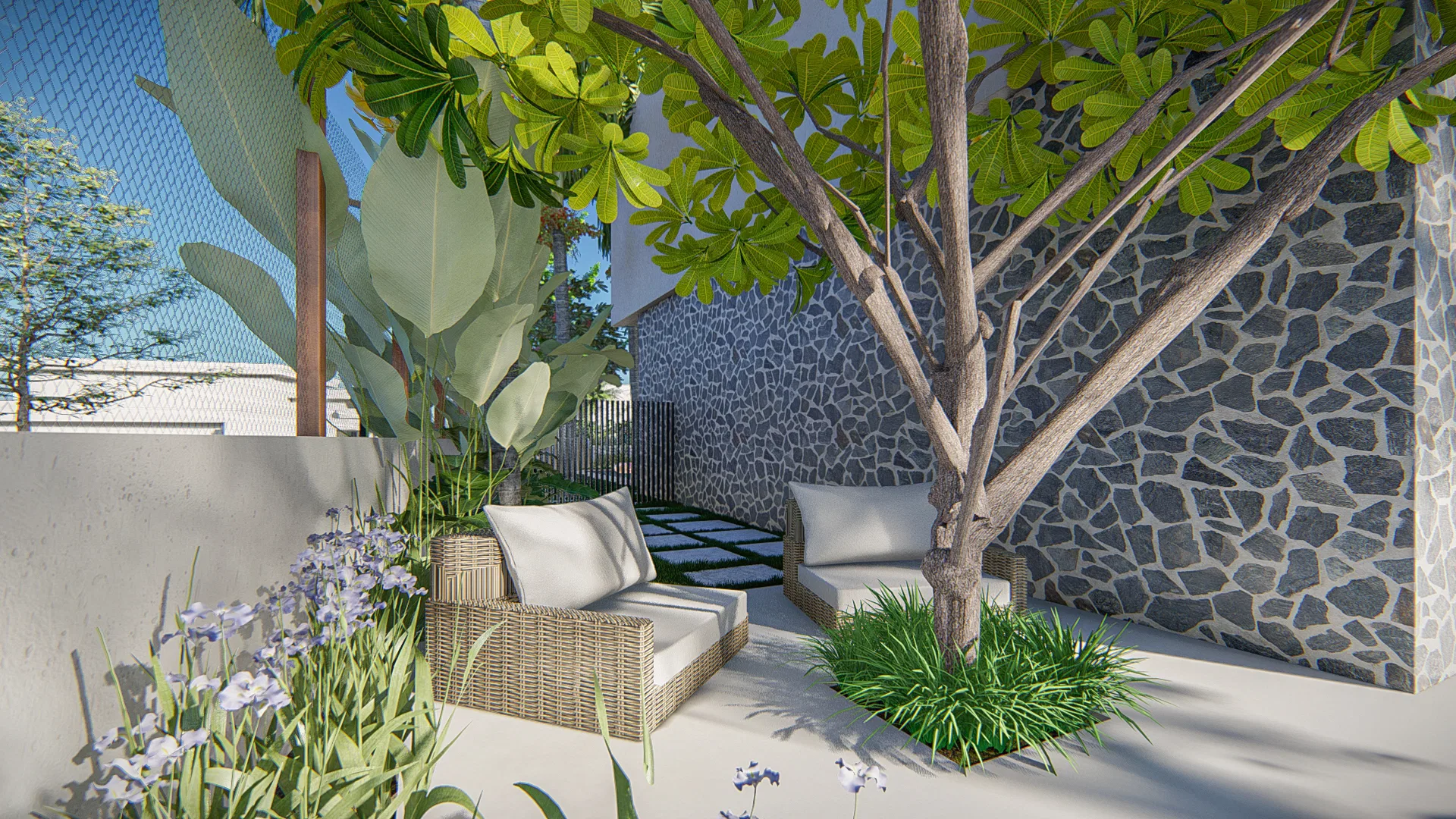 Architectural visualization of the Thais E Daniel project — GRON 3D