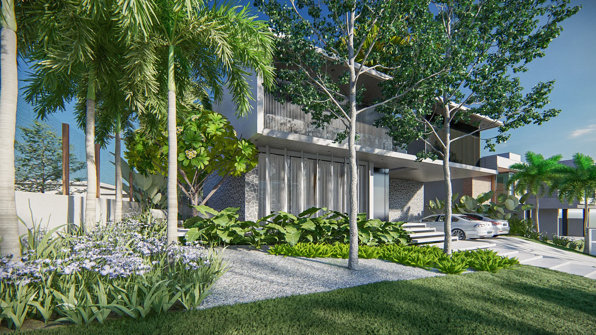 Architectural visualization of the Thais E Daniel project — GRON 3D