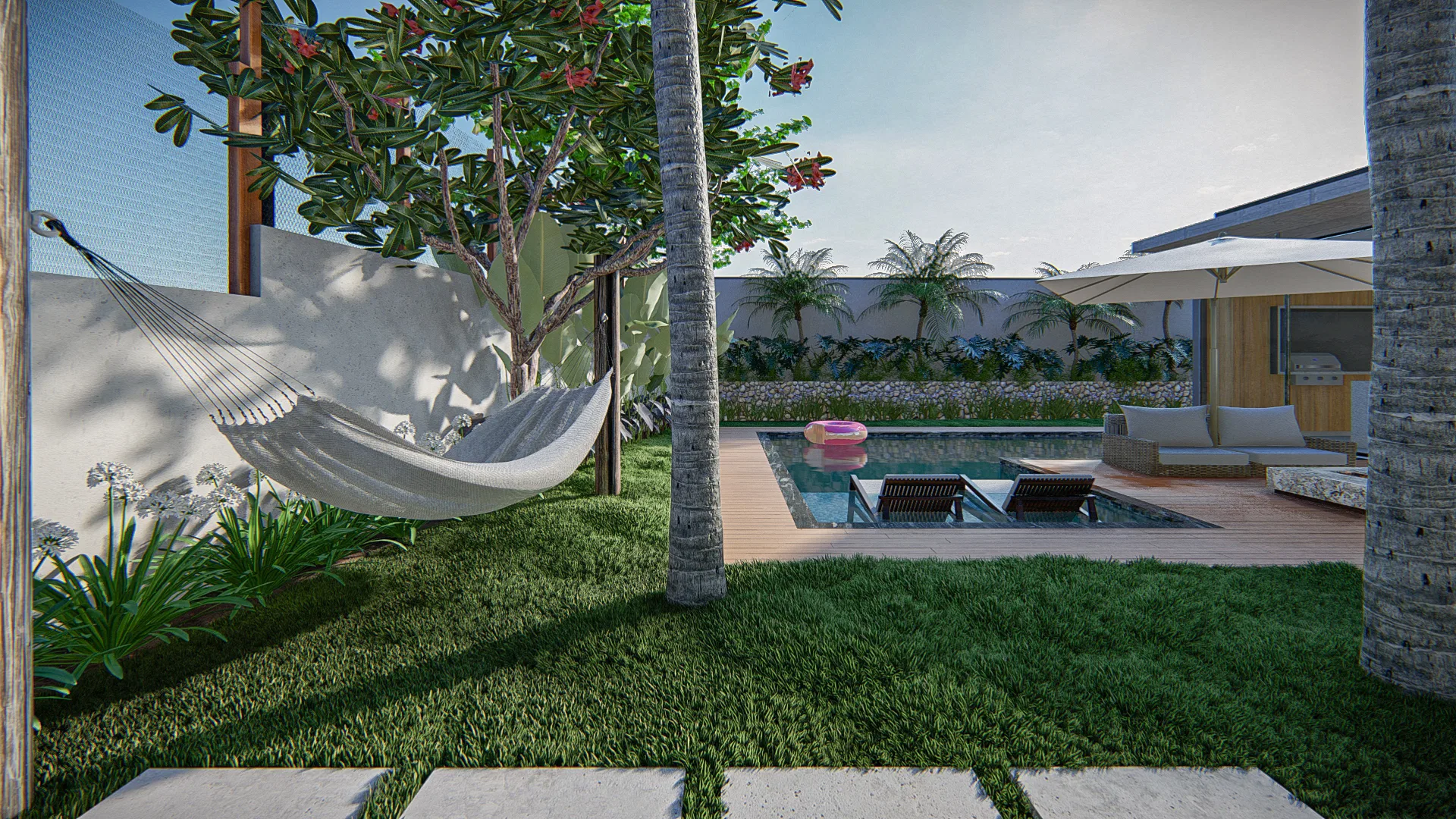 Architectural visualization of the Thais E Daniel project — GRON 3D