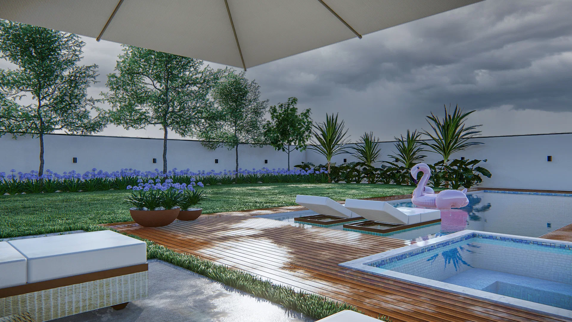 Architectural visualization of the Patricia E Andreas project — GRON 3D