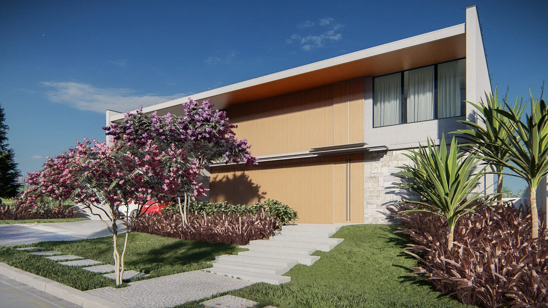 Architectural visualization of the Patricia E Andreas project — GRON 3D