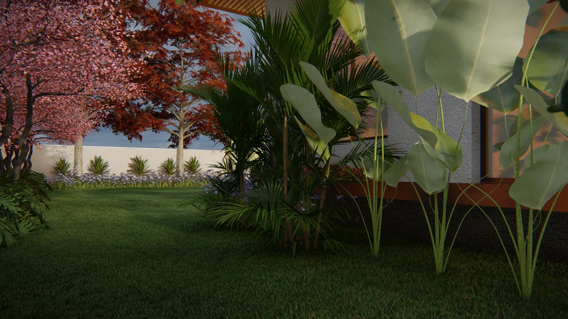 Visualização arquitetônica do projeto Fernanda — GRON 3D