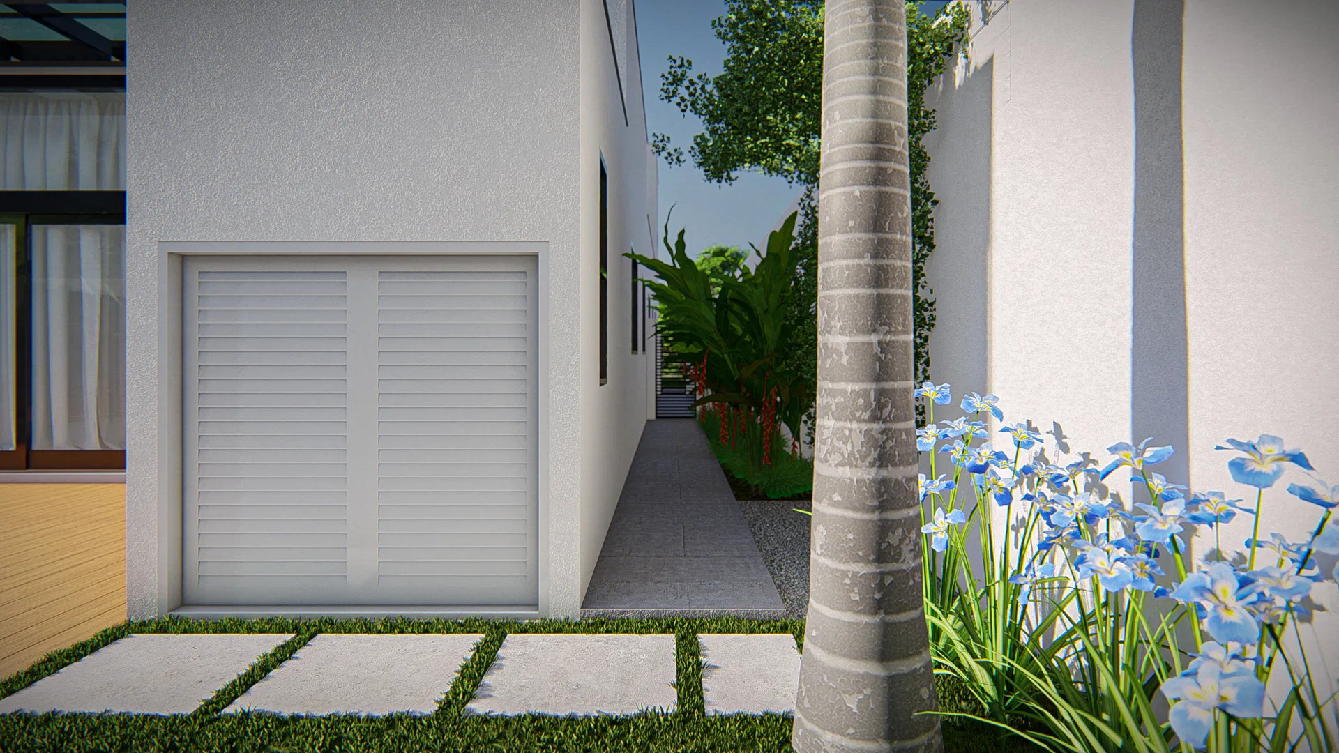 Architectural visualization of the Roberto E Márcia project — GRON 3D