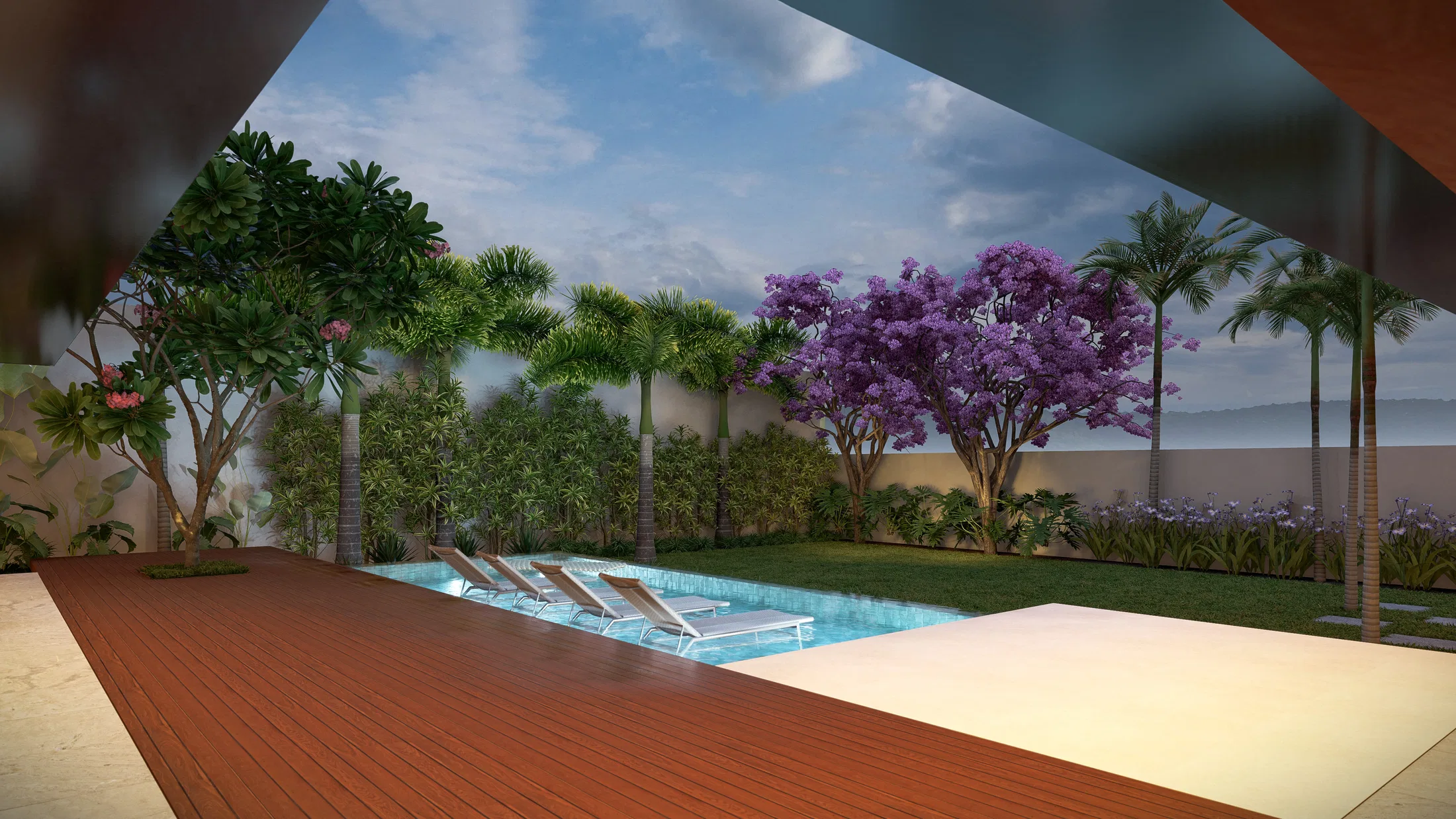 Visualização arquitetônica do projeto Andressa E Eduardo — GRON 3D