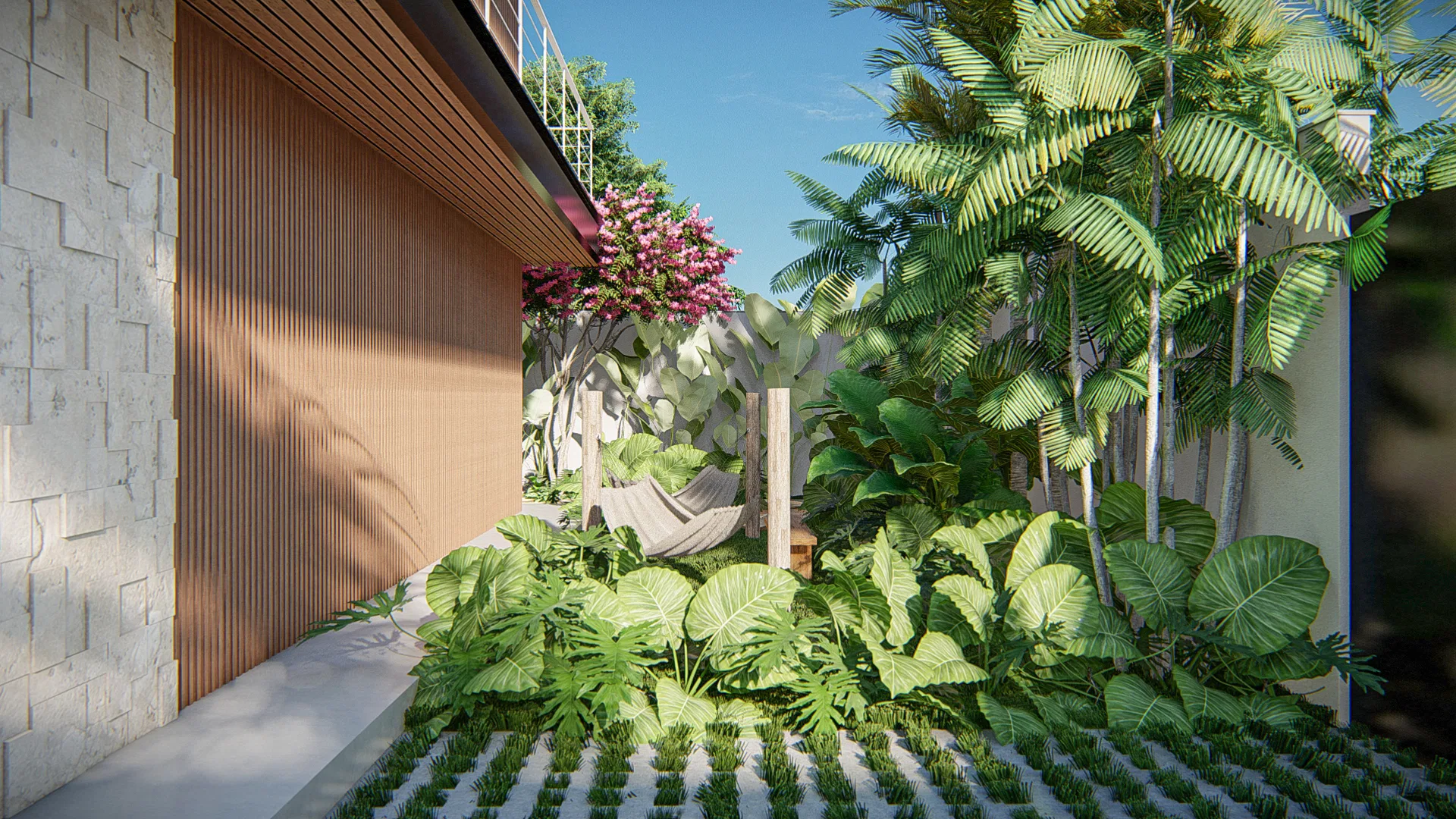 Architectural visualization of the Ilton E Luciana project — GRON 3D