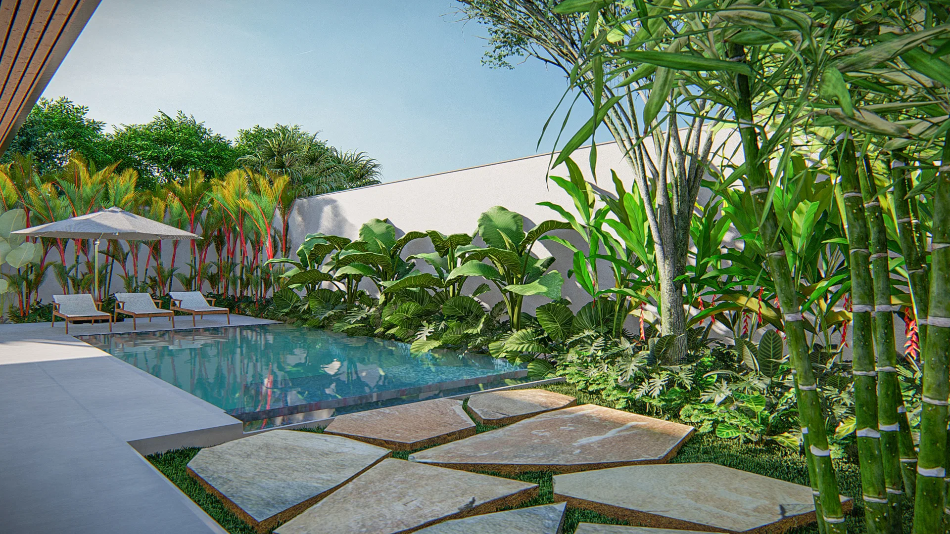 Architectural visualization of the Ilton E Luciana project — GRON 3D