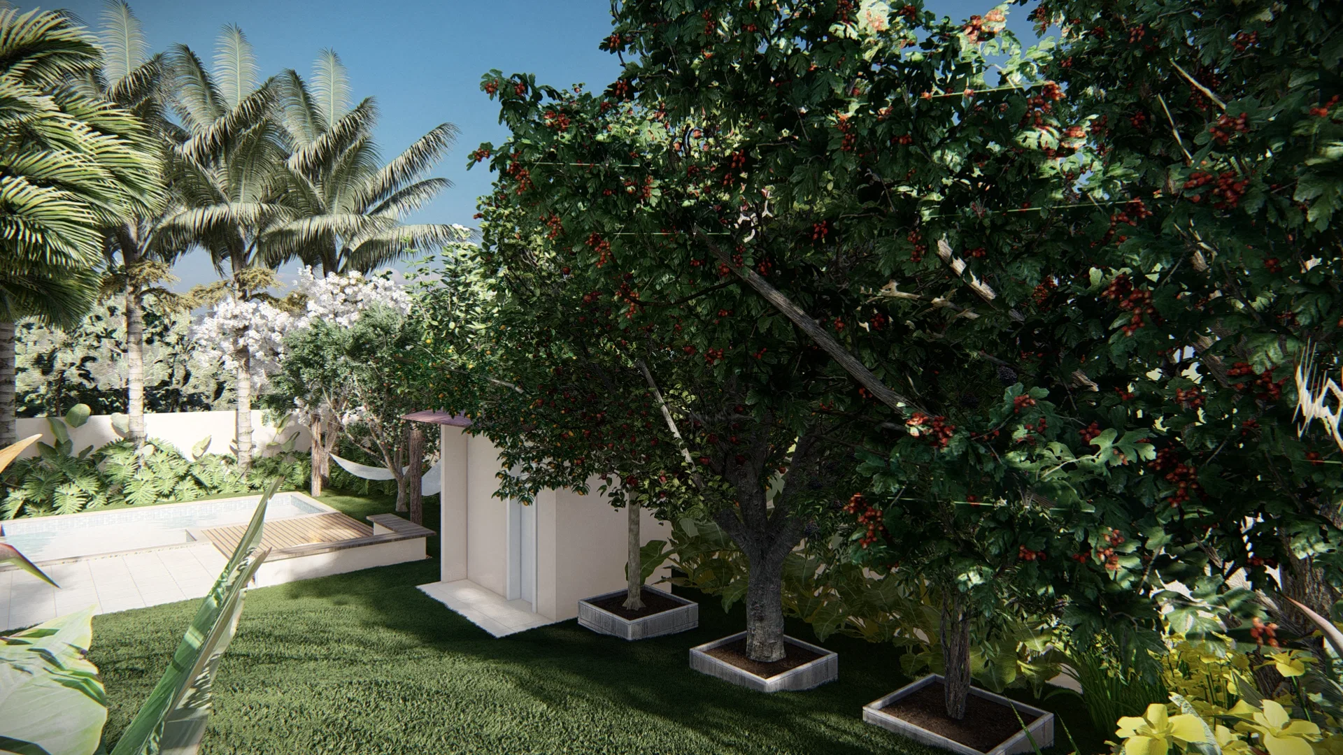 Visualização arquitetônica do projeto Guilherme Salgado — GRON 3D