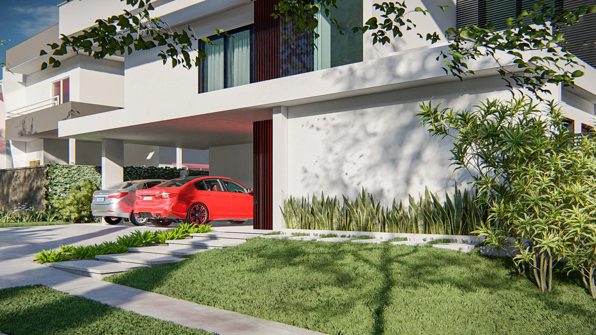 Architectural visualization of the Gustavo Novaski project — GRON 3D