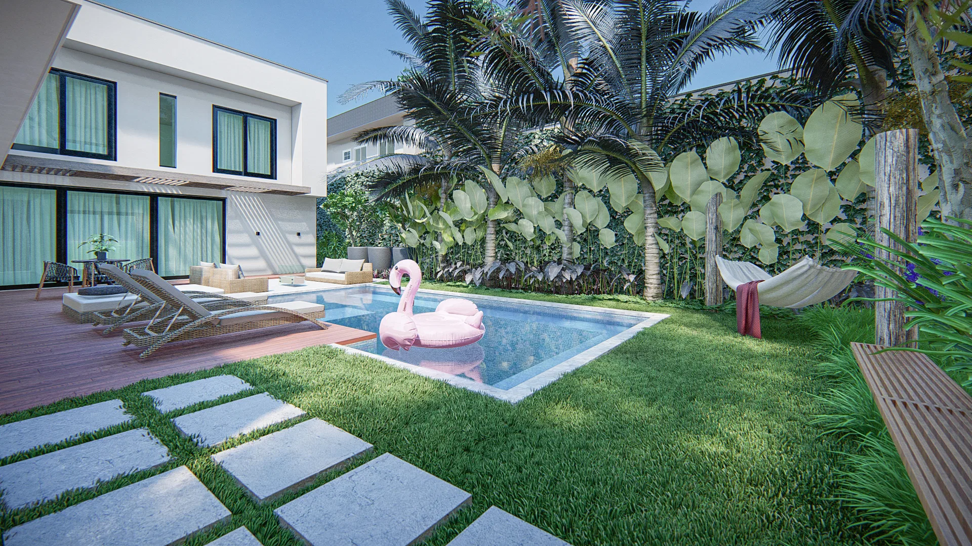 Architectural visualization of the Gustavo Novaski project — GRON 3D