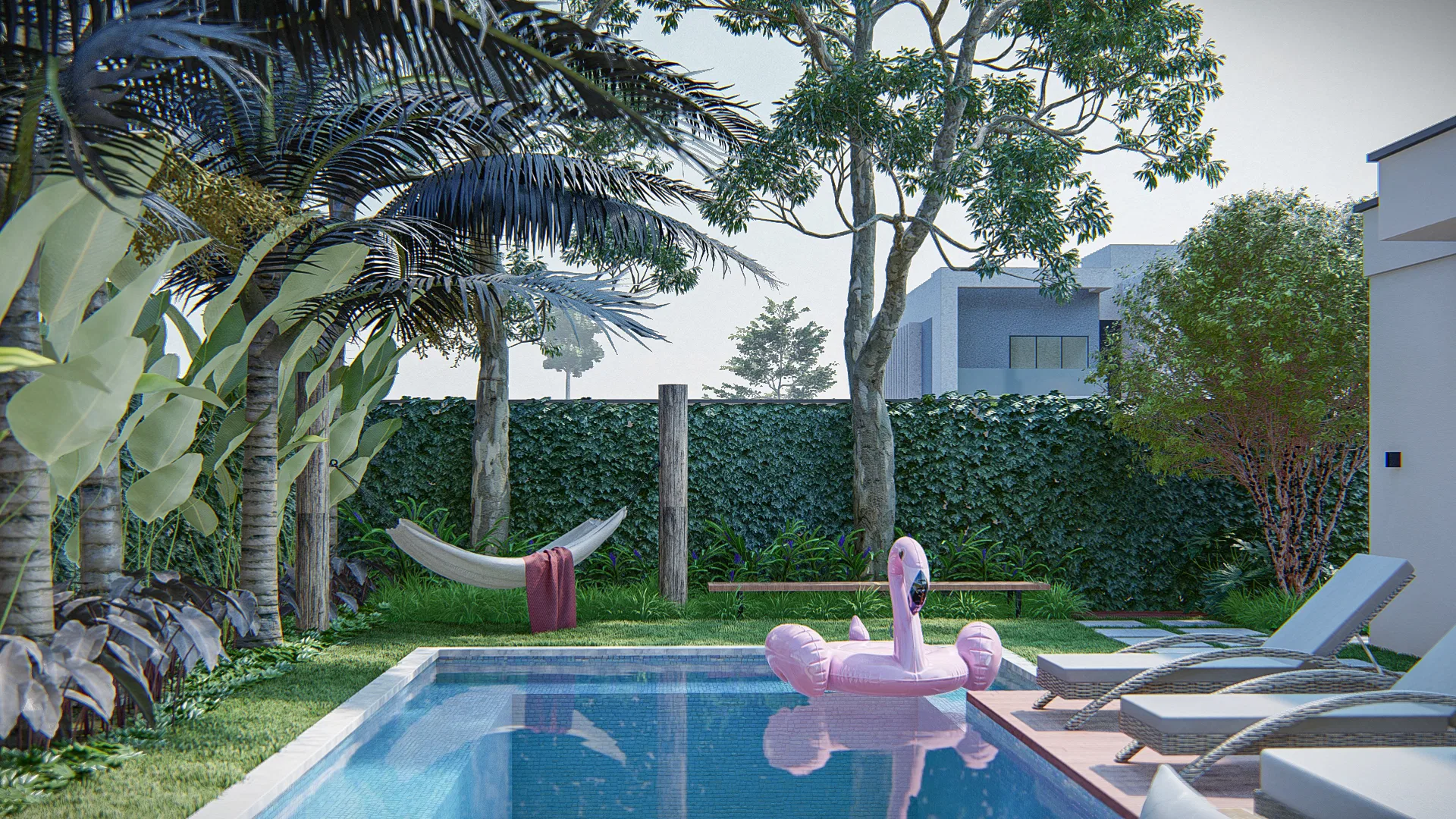 Architectural visualization of the Gustavo Novaski project — GRON 3D