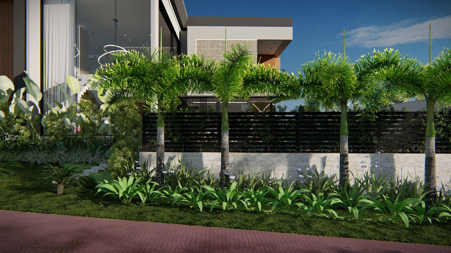 Architectural visualization of the Bruna Alphaville 2 project — GRON 3D