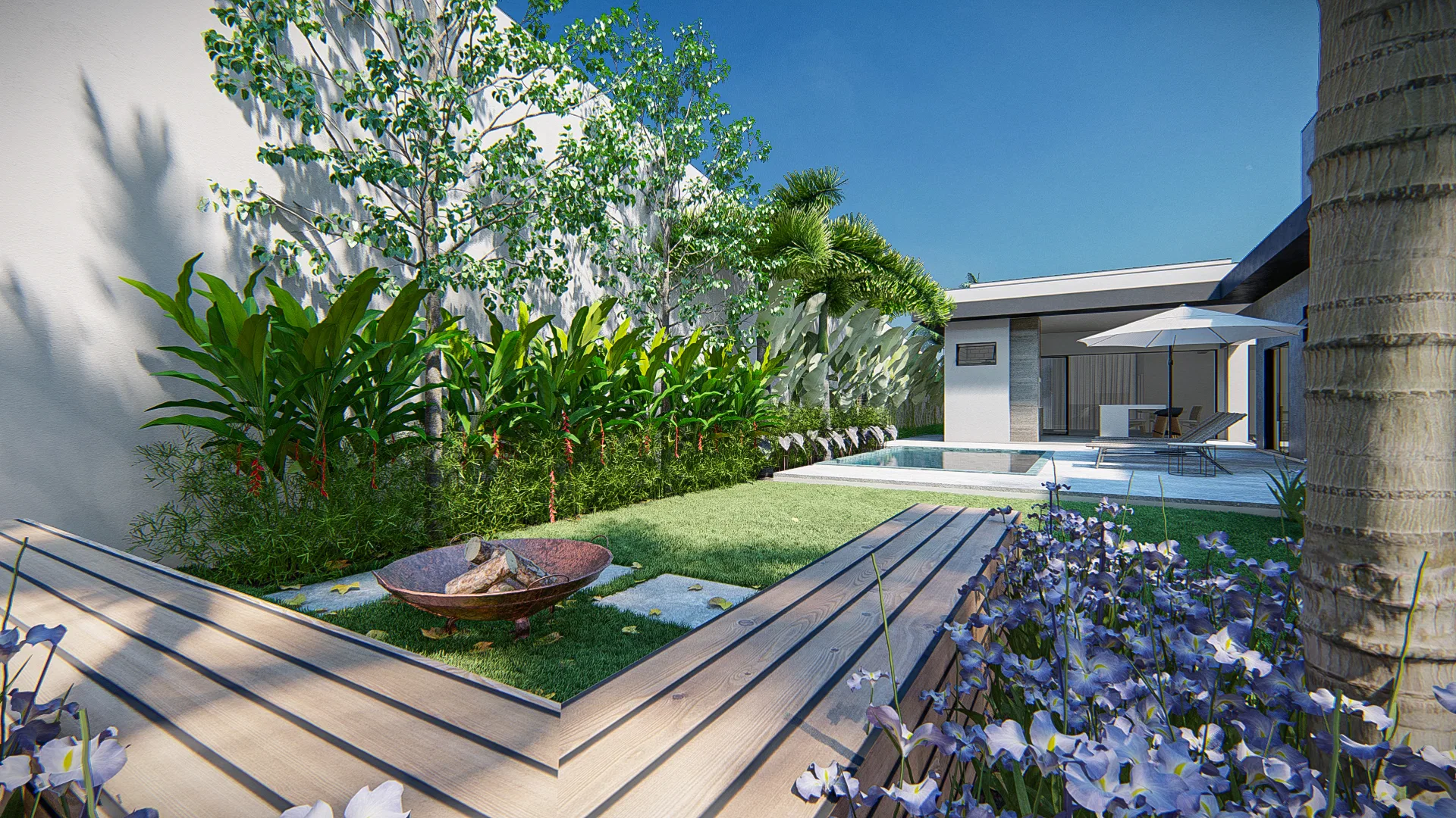 Architectural visualization of the Andre E Rafael project — GRON 3D