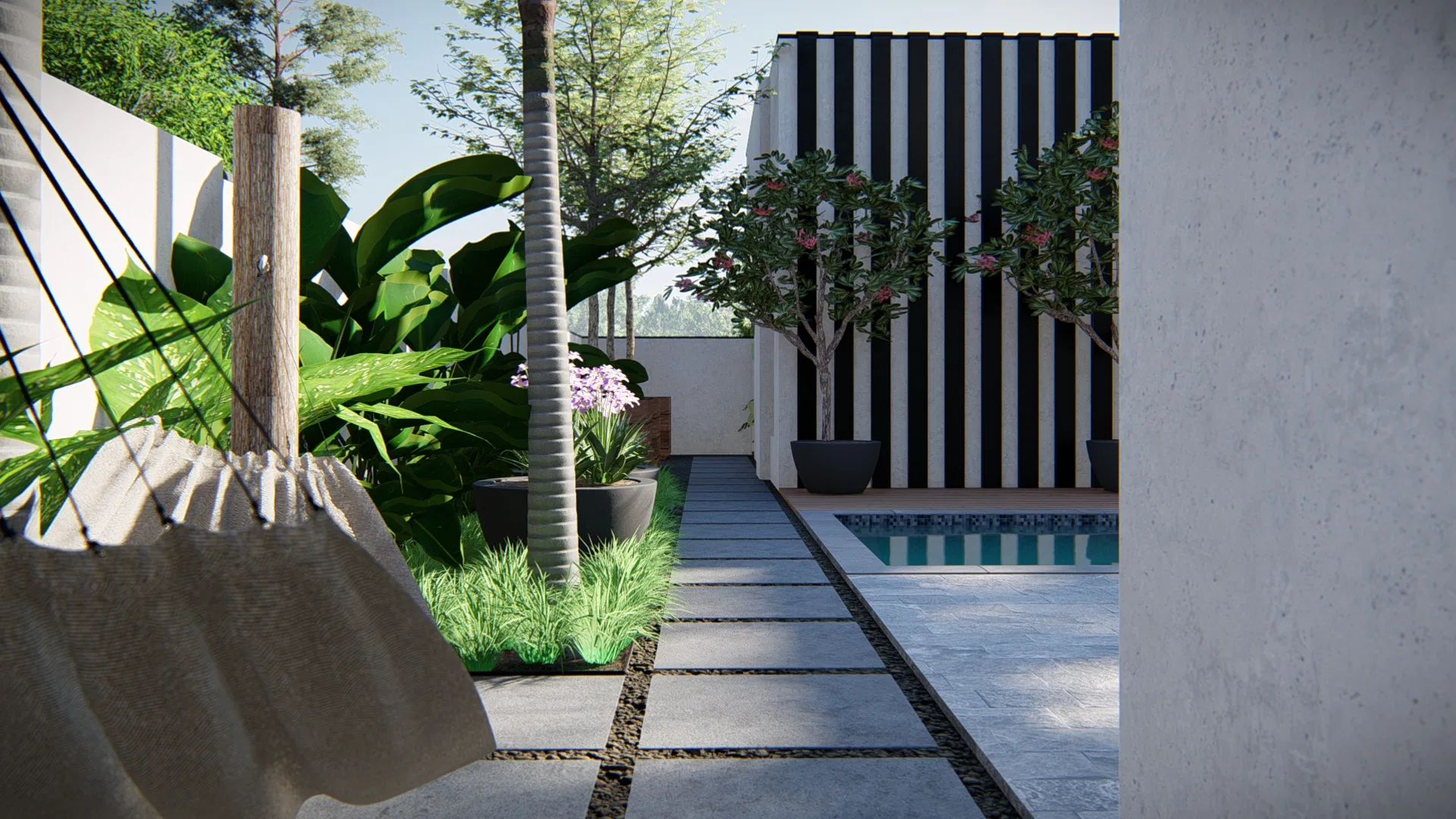 Architectural visualization of the Renata E Claudio project — GRON 3D