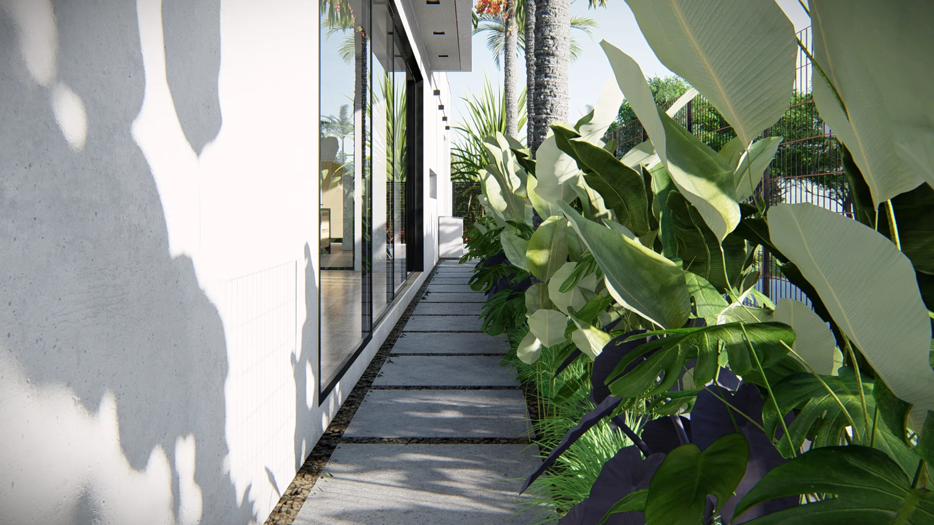 Architectural visualization of the Renata E Claudio project — GRON 3D
