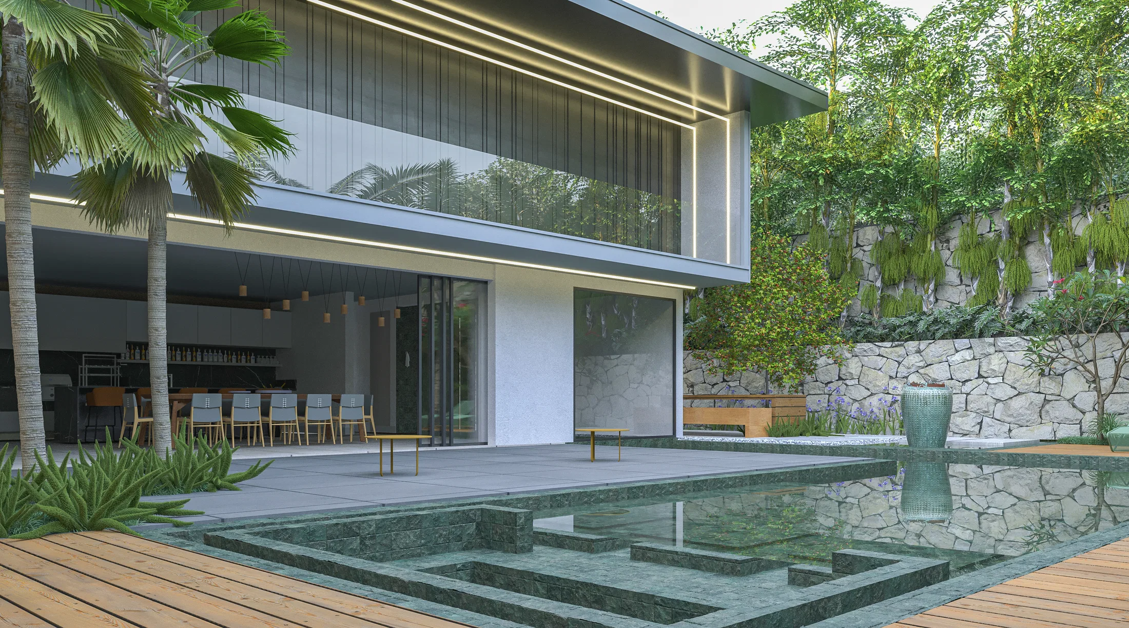Architectural visualization of the Luiz Alphaville project — GRON 3D
