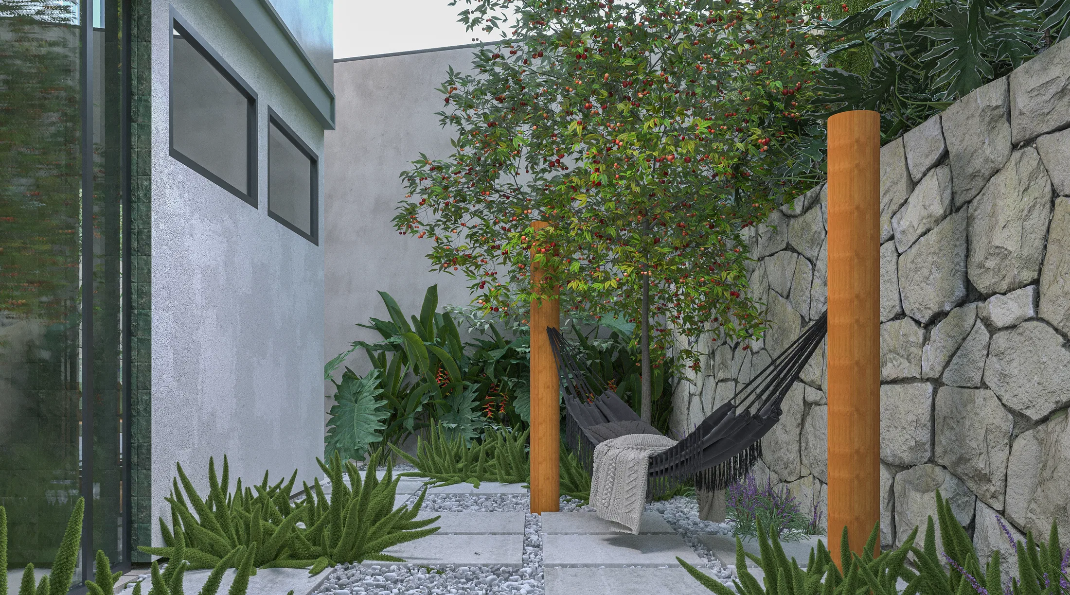 Architectural visualization of the Luiz Alphaville project — GRON 3D