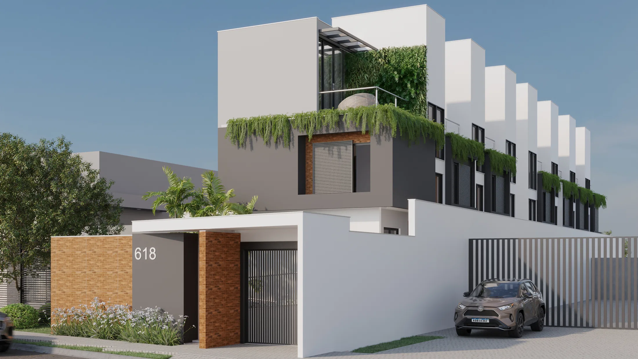 Architectural visualization of the Cond. Vila Freire project — GRON 3D
