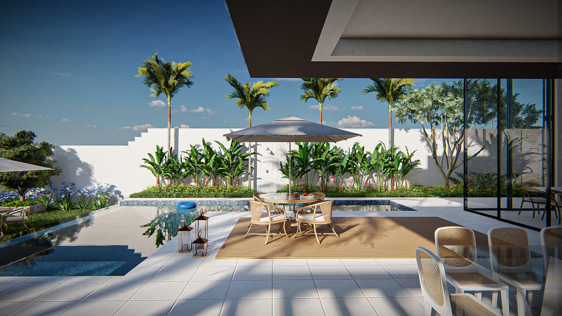 Architectural visualization of the Paulo - Cond Ype Dourado project — GRON 3D