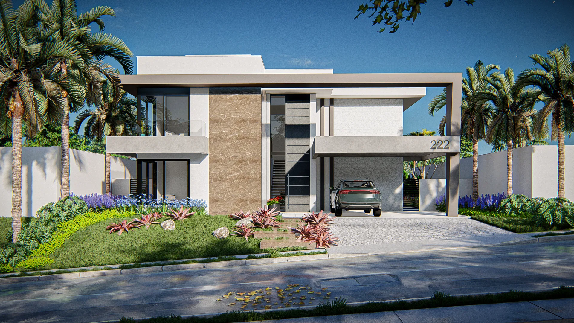 Architectural visualization of the Paulo - Cond Ype Dourado project — GRON 3D