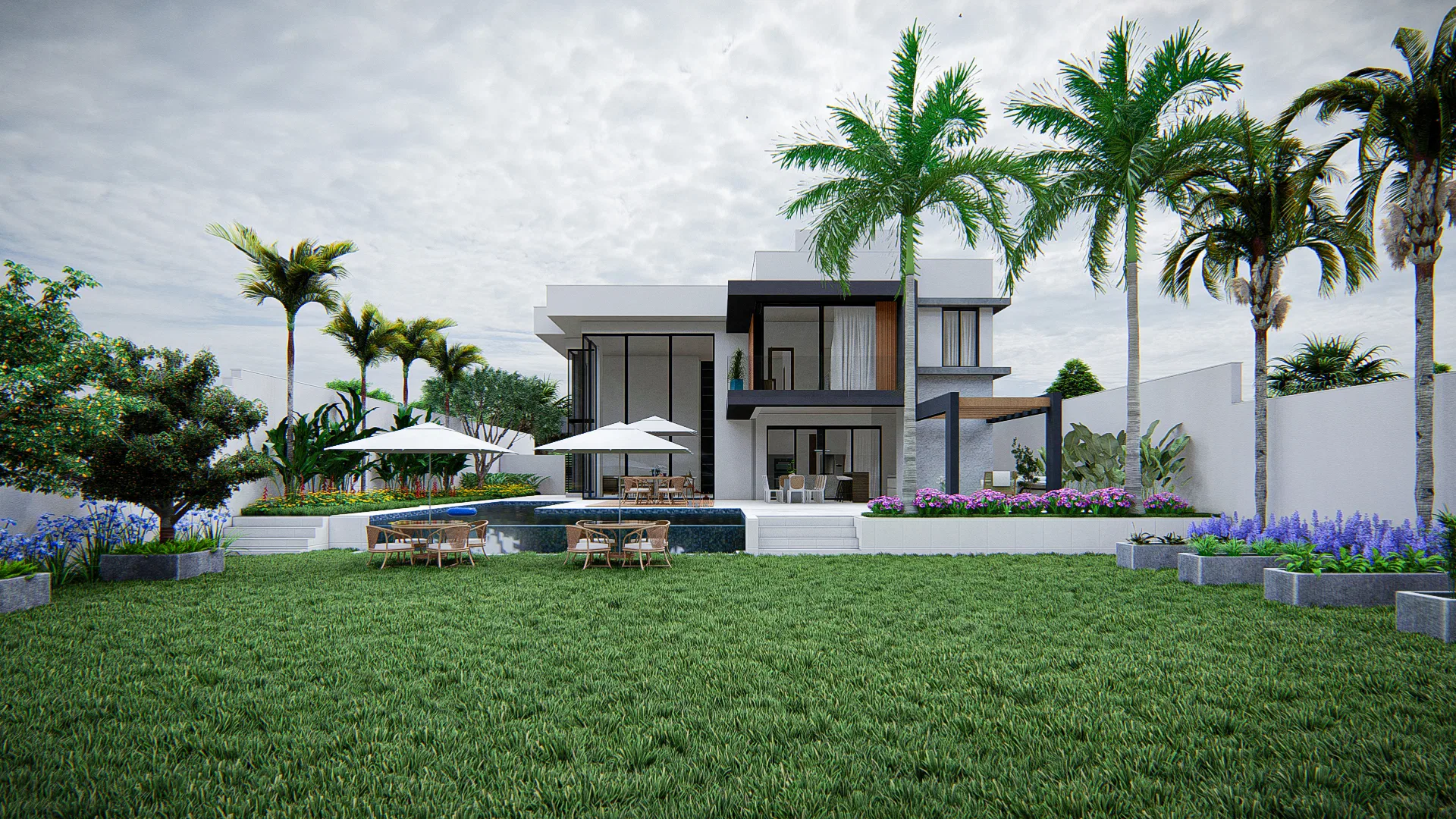 Architectural visualization of the Paulo - Cond Ype Dourado project — GRON 3D