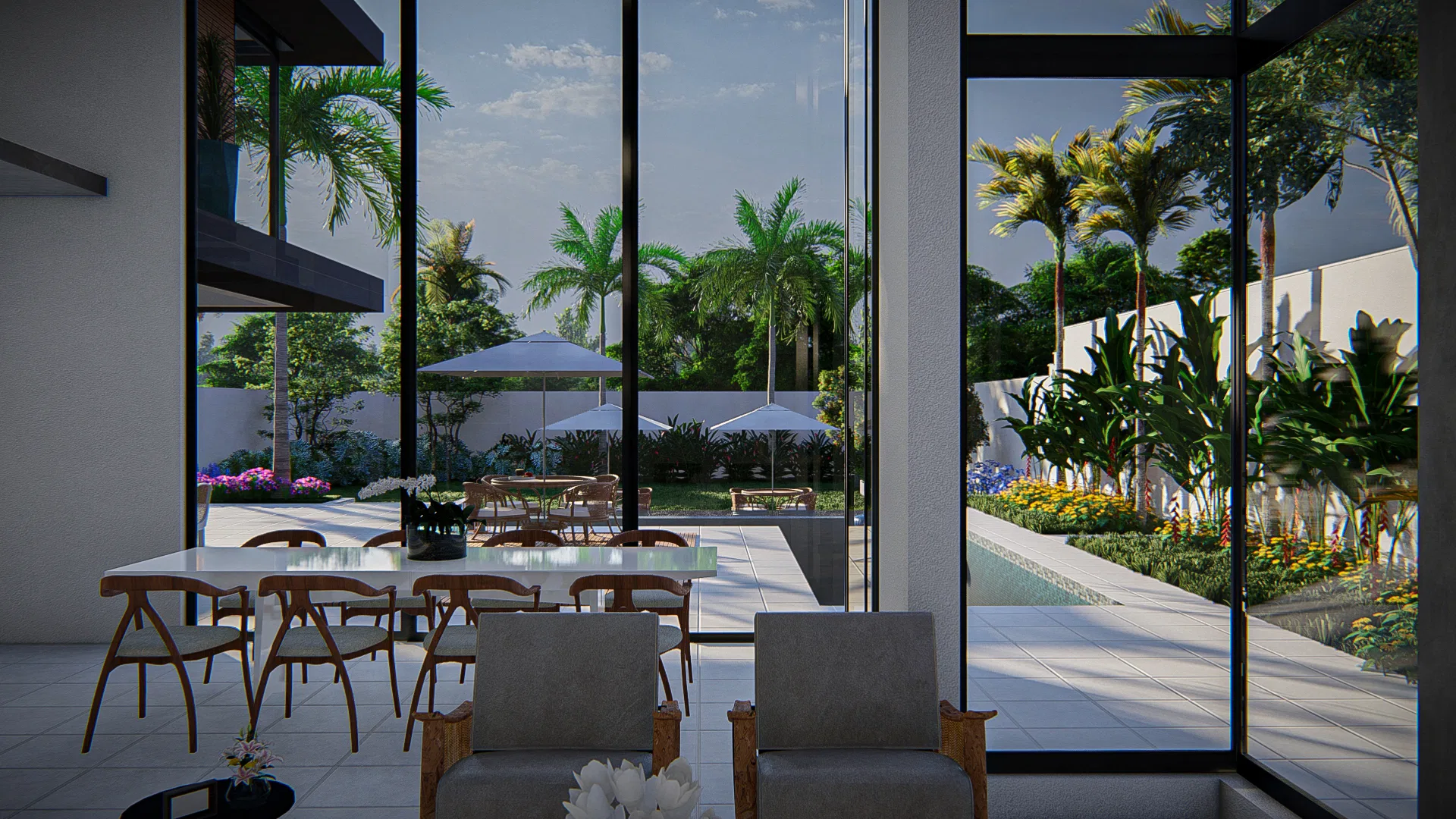 Architectural visualization of the Paulo - Cond Ype Dourado project — GRON 3D
