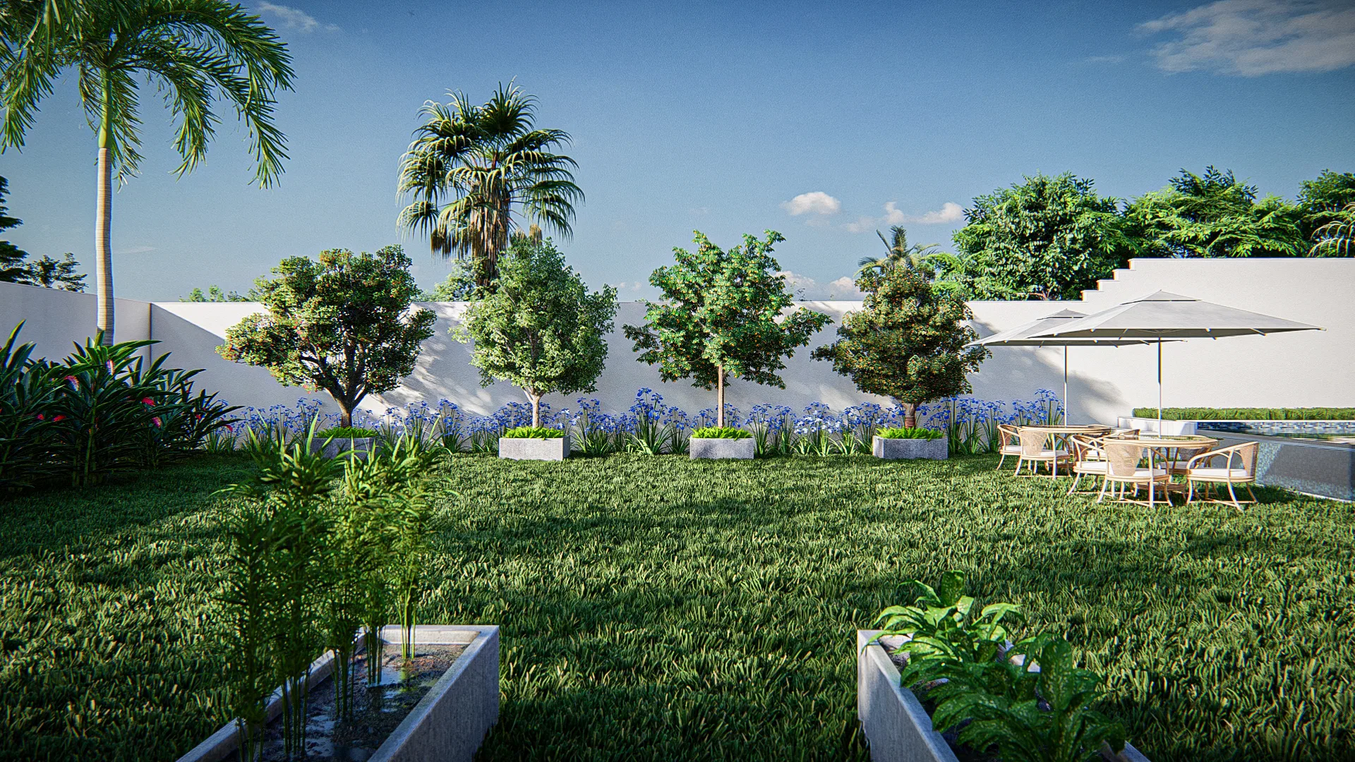 Architectural visualization of the Paulo - Cond Ype Dourado project — GRON 3D