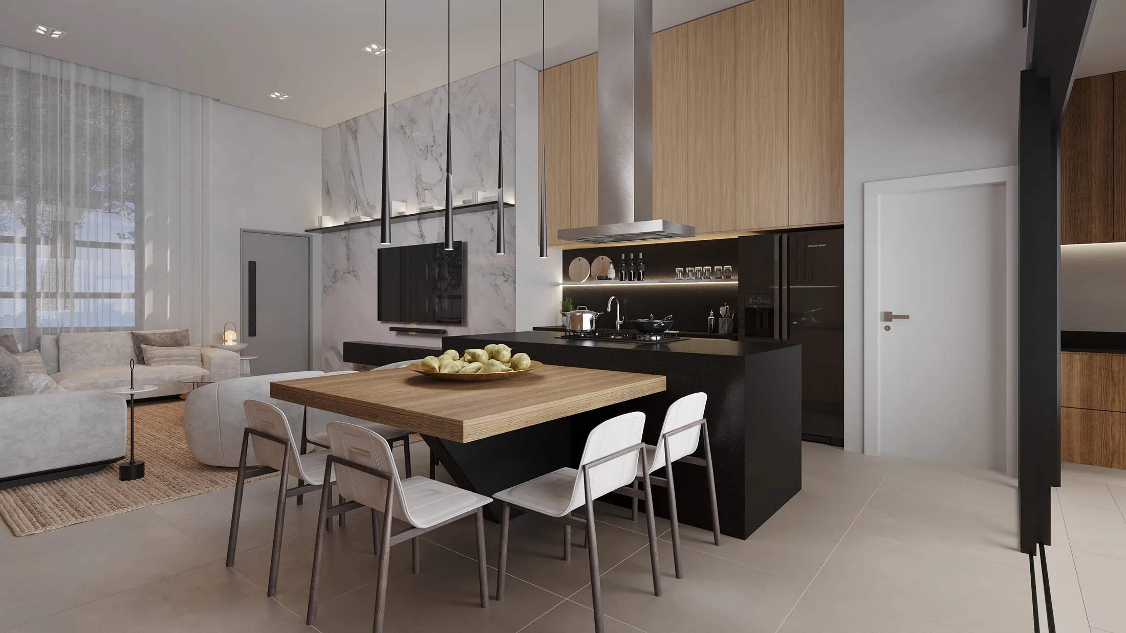 Architectural visualization of the Yago project — GRON 3D