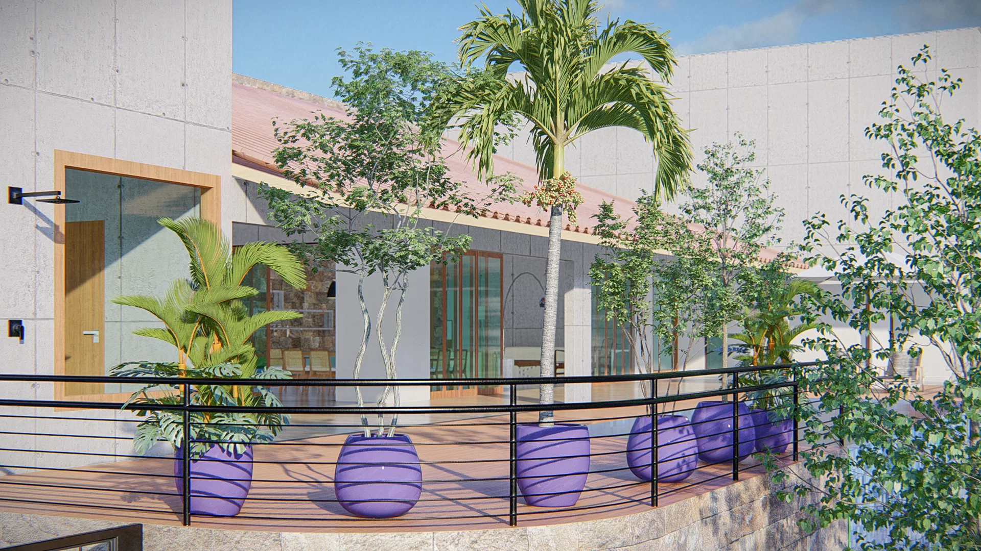 Visualização arquitetônica do projeto Alex E Dora — GRON 3D