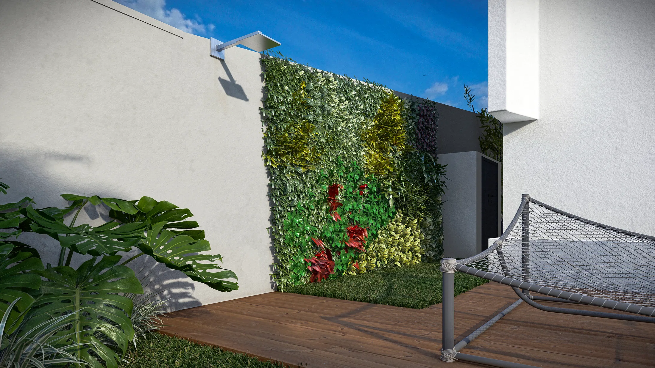 Visualização arquitetônica do projeto Kenia — GRON 3D