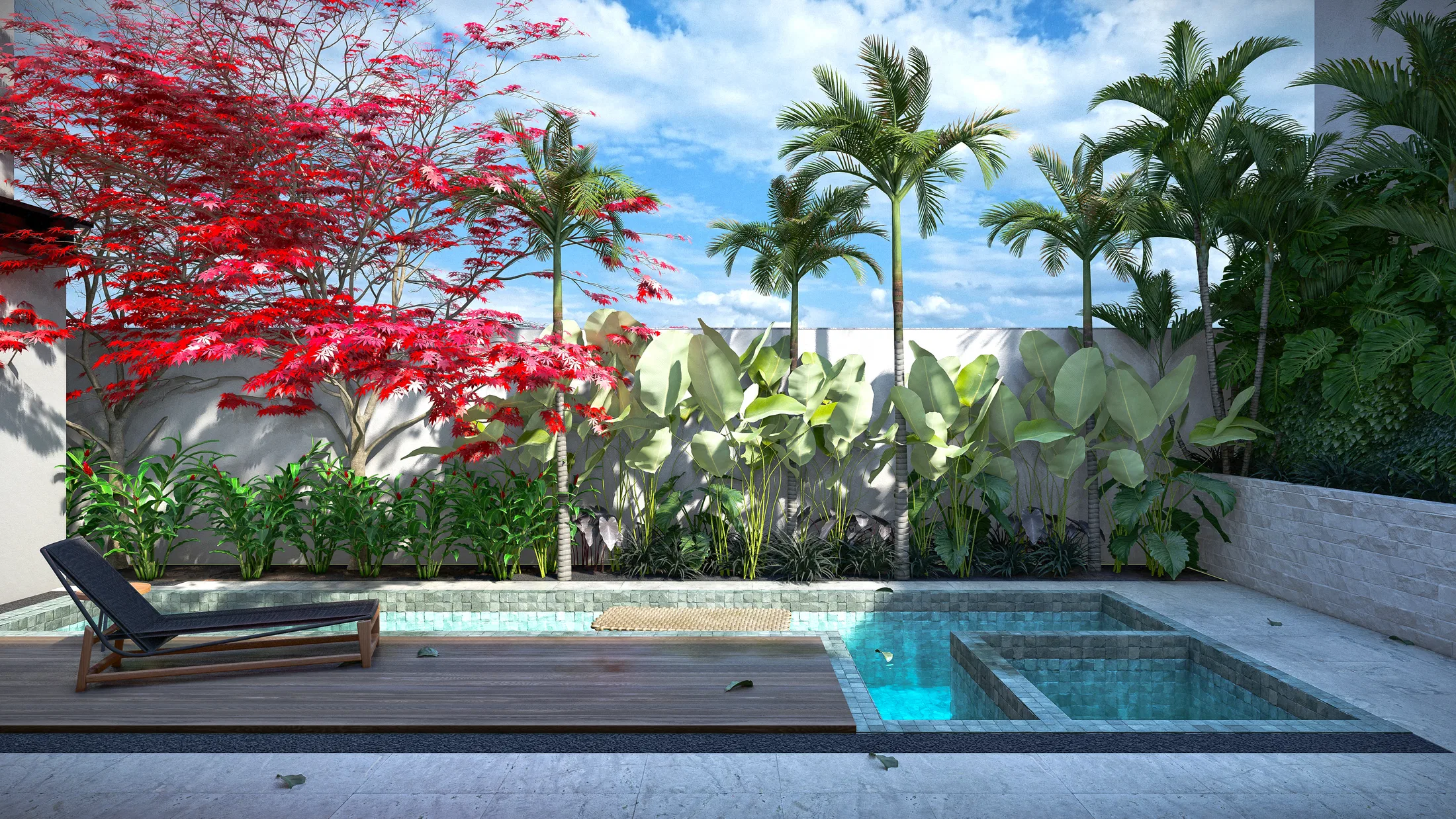 Architectural visualization of the Marcos E Celia project — GRON 3D