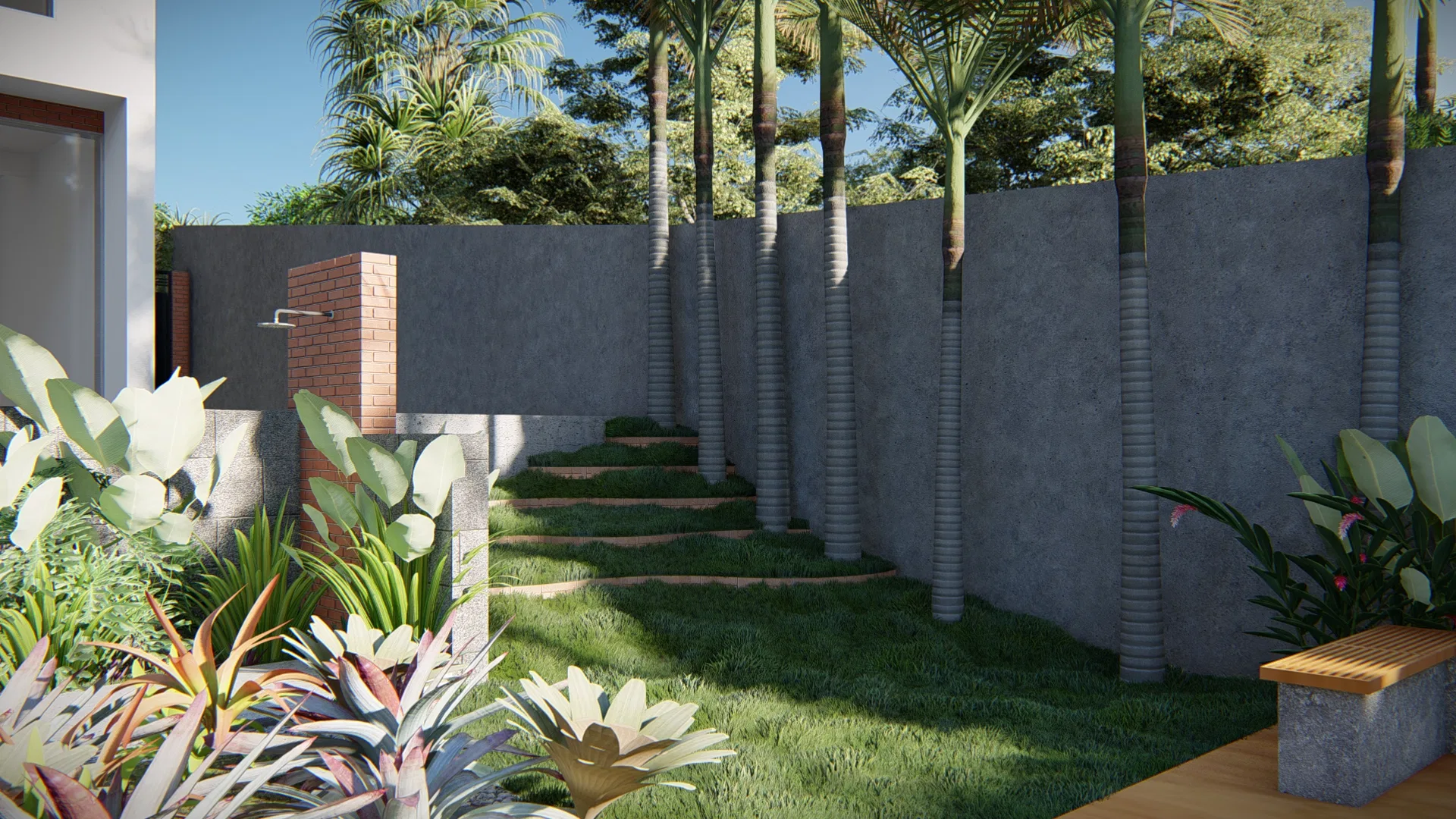 Visualização arquitetônica do projeto Graça Belo — GRON 3D