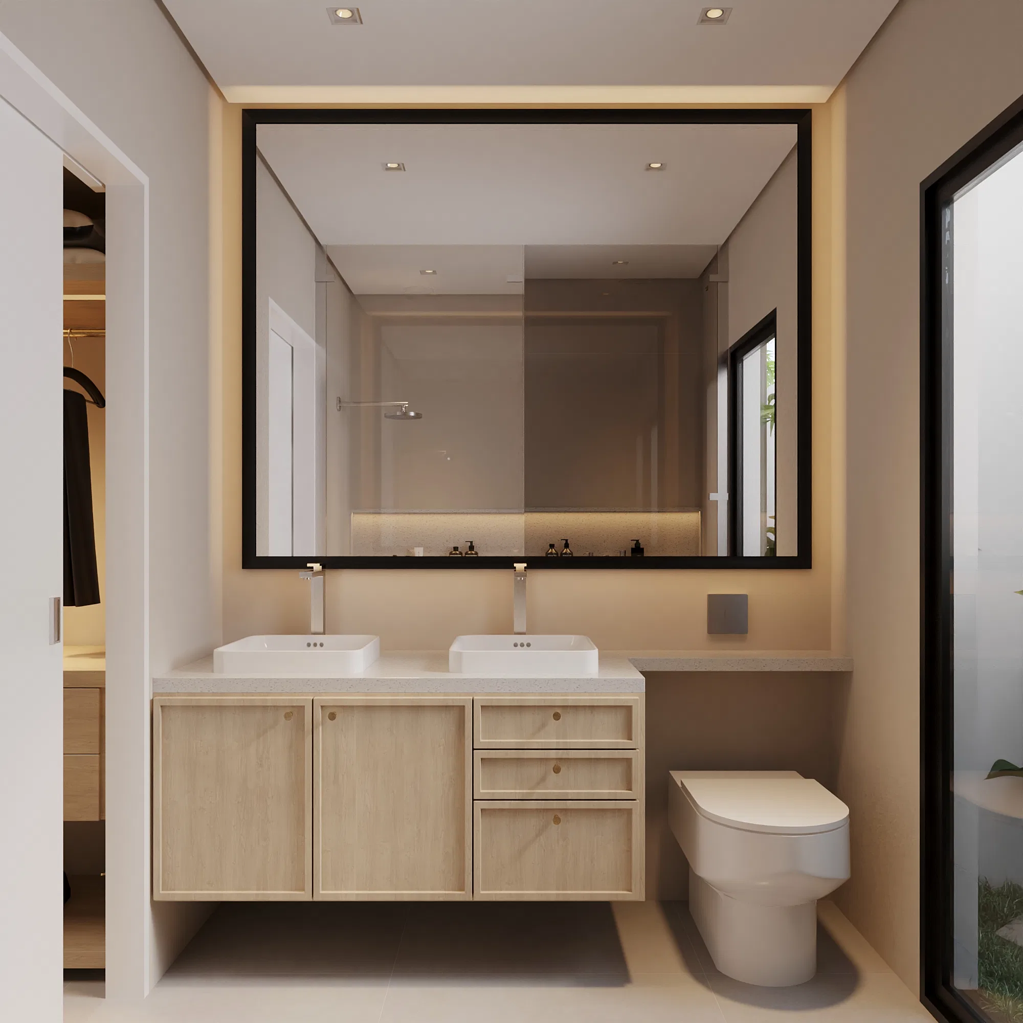 Architectural visualization of the Residencia project — GRON 3D
