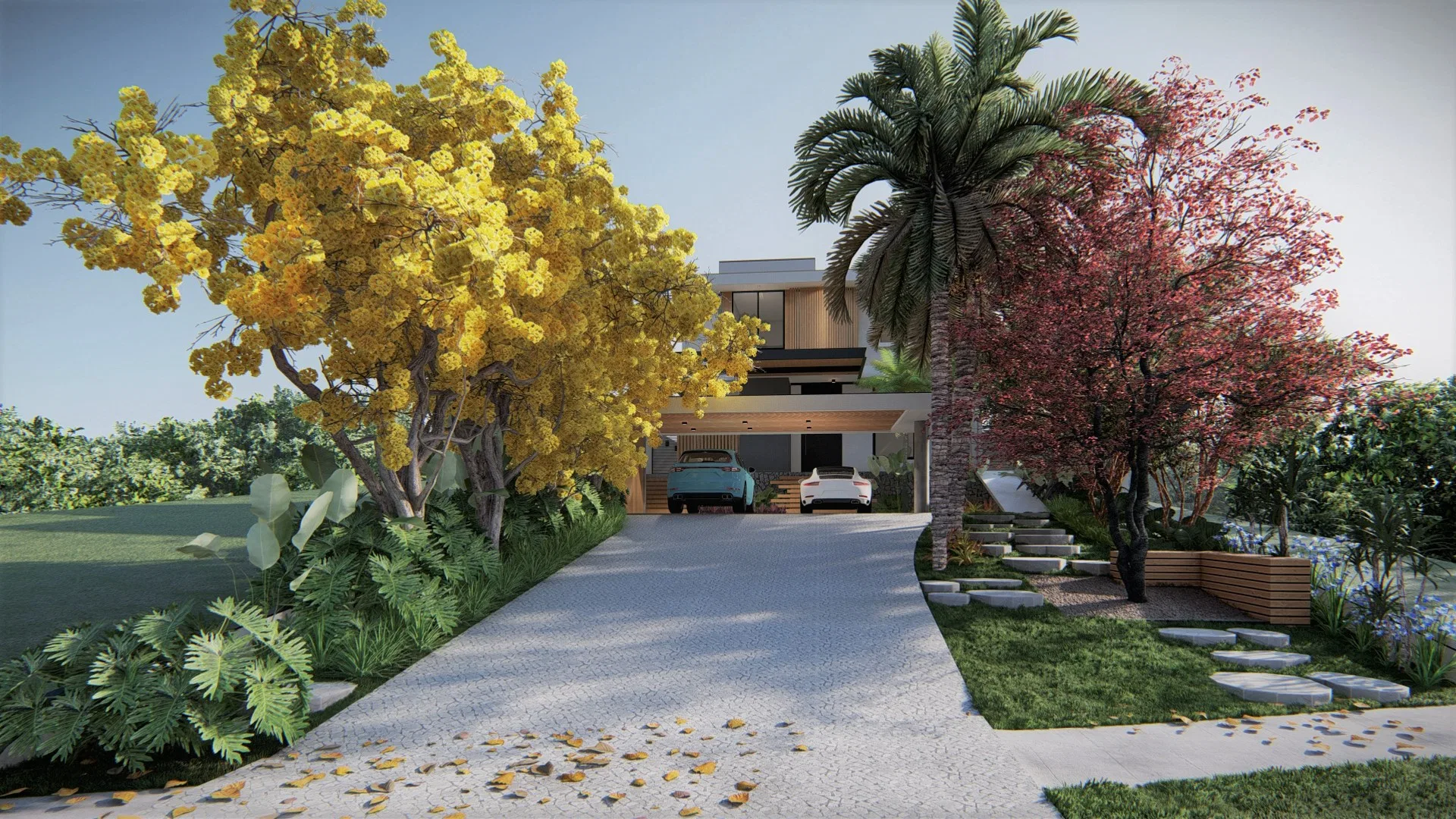 Architectural visualization of Laura — Idea Condominium — GRON 3D