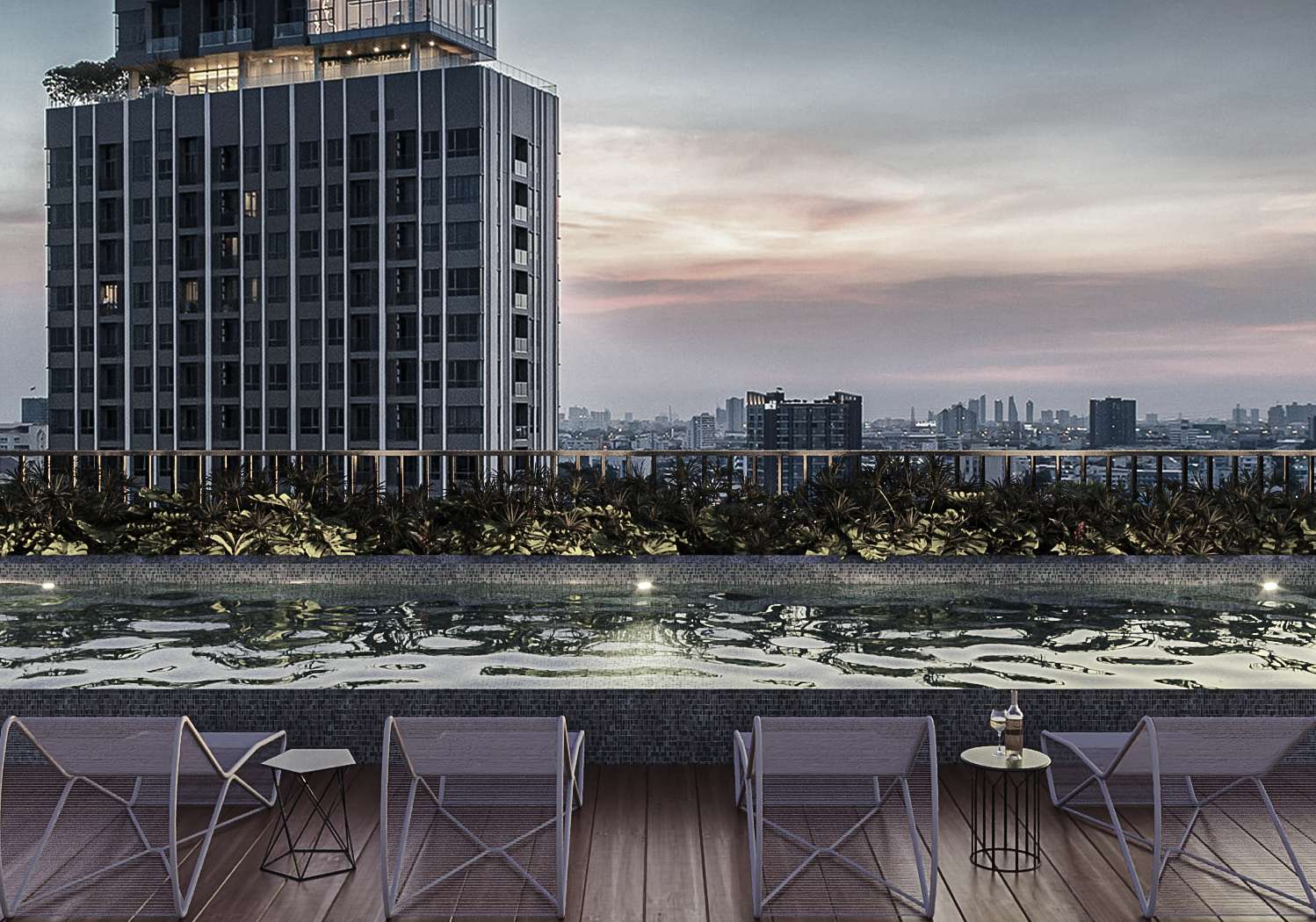Rendered scene used as the base for a 360° virtual tour — GRON 3D